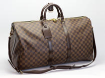 LOUIS VUITTON(ルイ・ヴィトン) ダミエ ストラップ付キーポル55 N41414