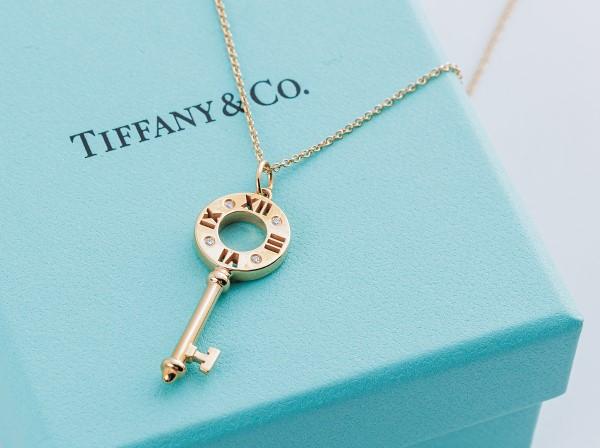 Tiffany & Co. (ティファニー) ネックレス 750YG アトラス X 