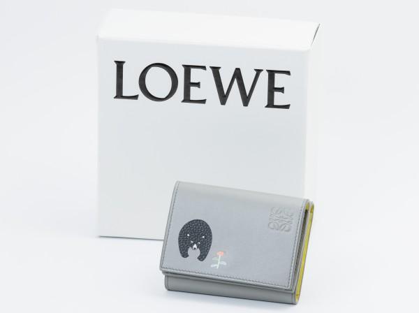 LOEWE(ロエベ)スナ・フジタコラボ 三つ折り財布  クマ トライフォールドウォレット