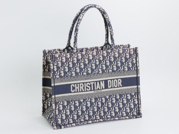 C.Dior (クリスチャン・ディオール）ブックトート ミディアム M1296ZRIW-M828 50-MA-0149