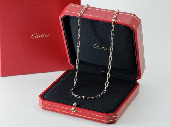 Cartier(カルティエ)K18WG サントス ドゥ カルティエ ネックレス B7009100